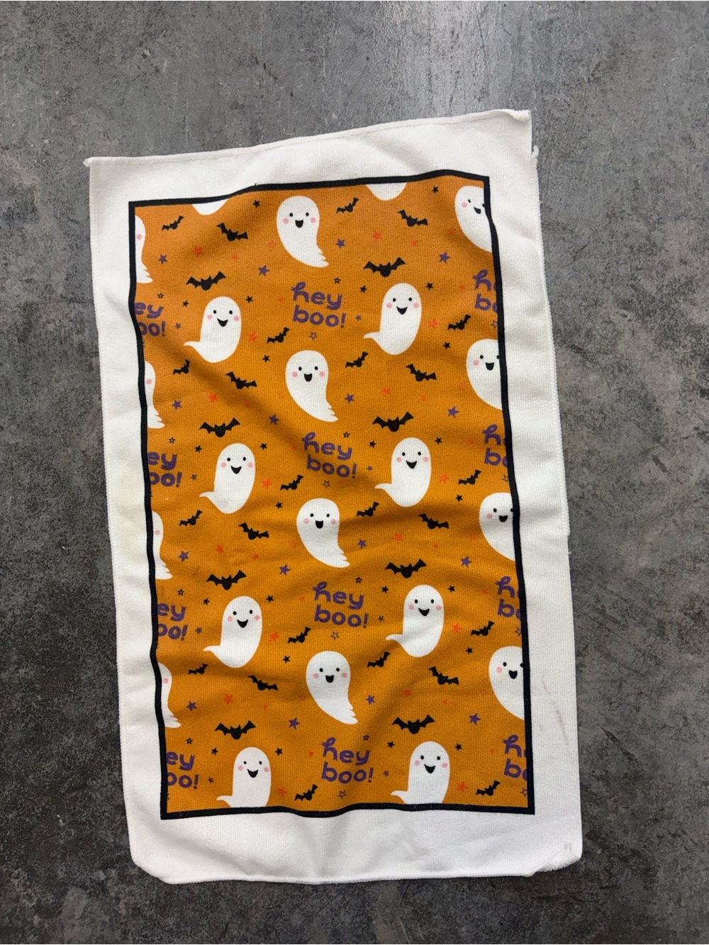 Spooky Hey Boo Halloween Hand-towel
